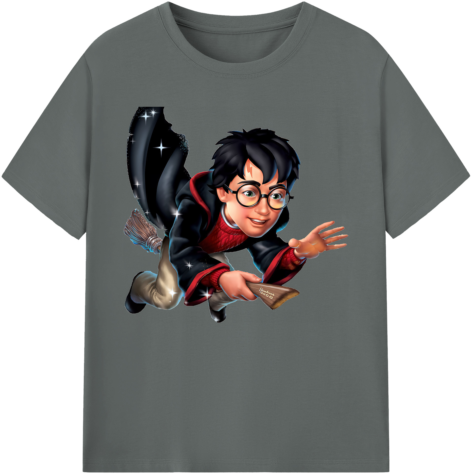 （画像用） Harry Potter ハリー・ポッターシリーズ 綿100％ メンズ半袖Tシャツ｜肌触りやわらか＆通気性